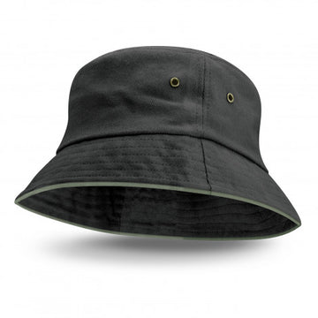 Bondi Bucket Hat - Coloured Sandwich Trim - 115741-2